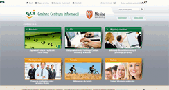 Desktop Screenshot of gci.mosina.pl