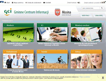 Tablet Screenshot of gci.mosina.pl