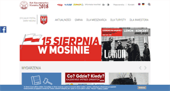 Desktop Screenshot of mosina.pl