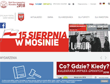 Tablet Screenshot of mosina.pl